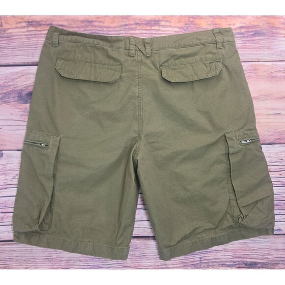 Nike Mens Cargo Shorts 34 Olive Green - Picture 2 of 6